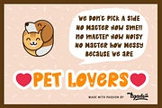 Little Paws | Adorable Cat & Dog, a Font by Tigadestd Type (Thumbnail 2 of 8)