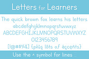 Letters for Learners Font Family, a Handwritten Font by Brittney Murphy Design (Thumbnail 2 of 5)