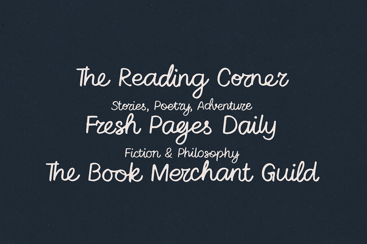 Newstalgia - Handwritten Font Script, a Handwritten Font by VP Fonts (Photo 13 of 21)