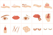Beauty & Spa Color Icon Set, a Solid Icon by NatalieArtShop (Thumbnail 6 of 11)