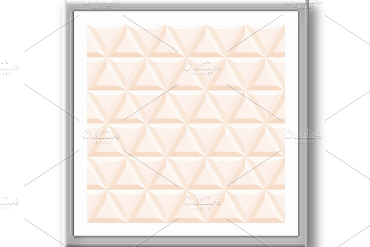 Seamless Vector Pattern. 3D Elements, a Pattern Graphic by FineArtStudio (Photo 2 of 3)