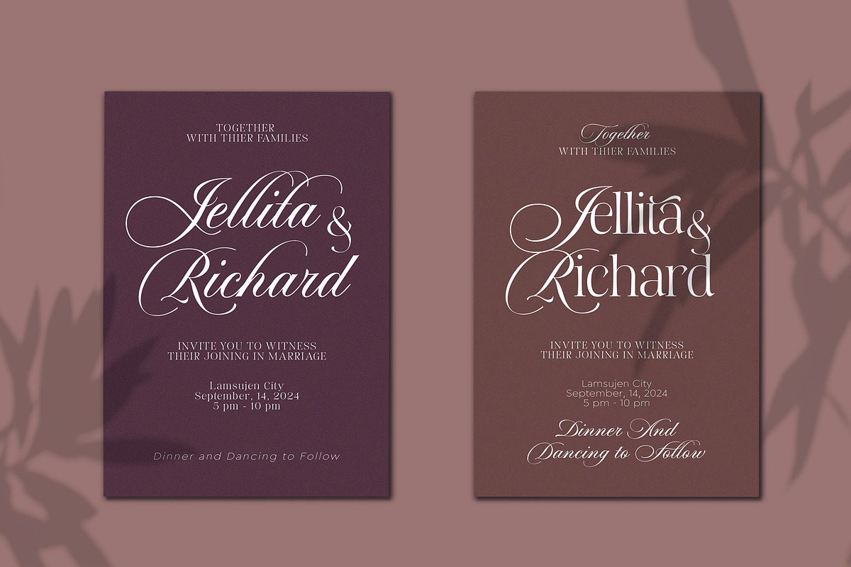 Notte Alexia, a Script Font by joelmaker (Photo 13 of 25)