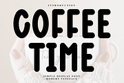 Coffee Time, a Script Font by FreshTypeINK (Thumbnail 1 of 7)