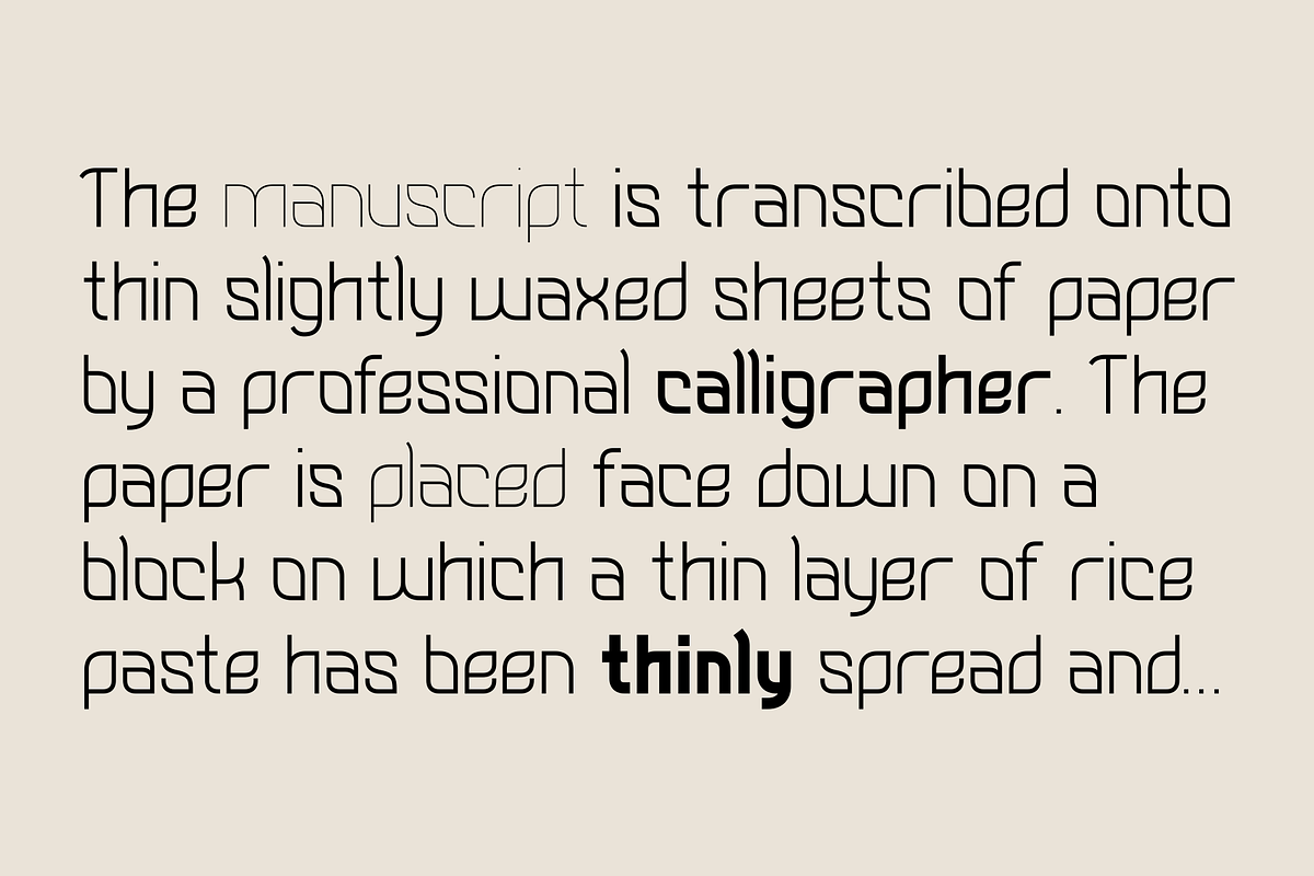 Mandorlato – Font Family, a Sans Serif Font by Stefano Giliberti (Photo 9 of 9)