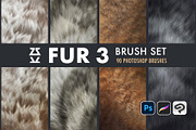 Fur 3 Brush Set, a Brush Add-On by Zsolt Kosa Art (Thumbnail 1 of 6)