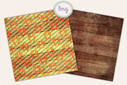 Beach Fun Digital Scrapbook Papers, a Pattern Graphic by Lavender Mint Graphics (Thumbnail 2 of 6)