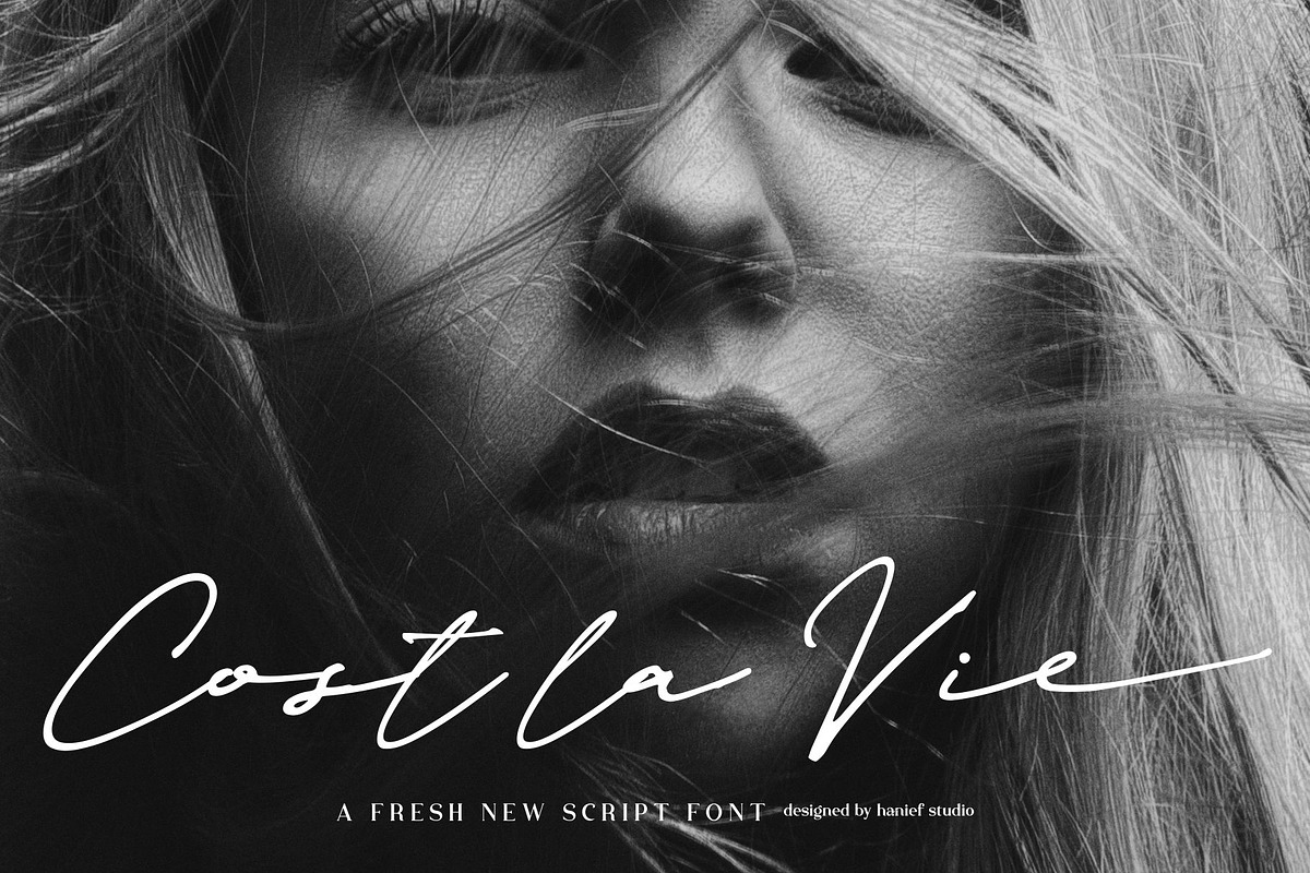 Janetta Silloam//Signature Font preview 2