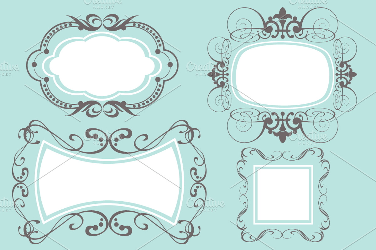 Decorative frames, an Object Graphic by kio (Photo 2 of 5)