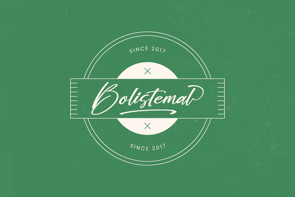 Bombyes Shigter Bold Brush Font, a Script Font by stylishtype.co (Photo 6 of 20)