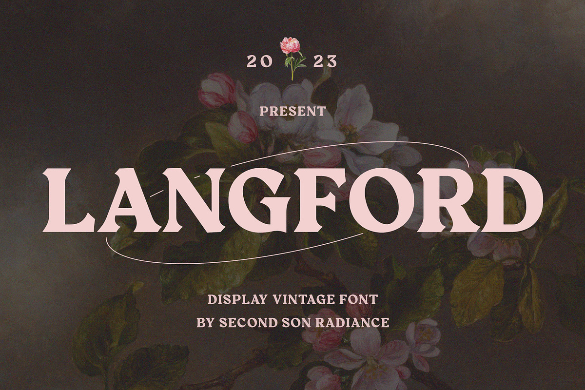 SS Langford - Display Vintage Font, a Serif Font by Typocracy Studio (Photo 1 of 12)