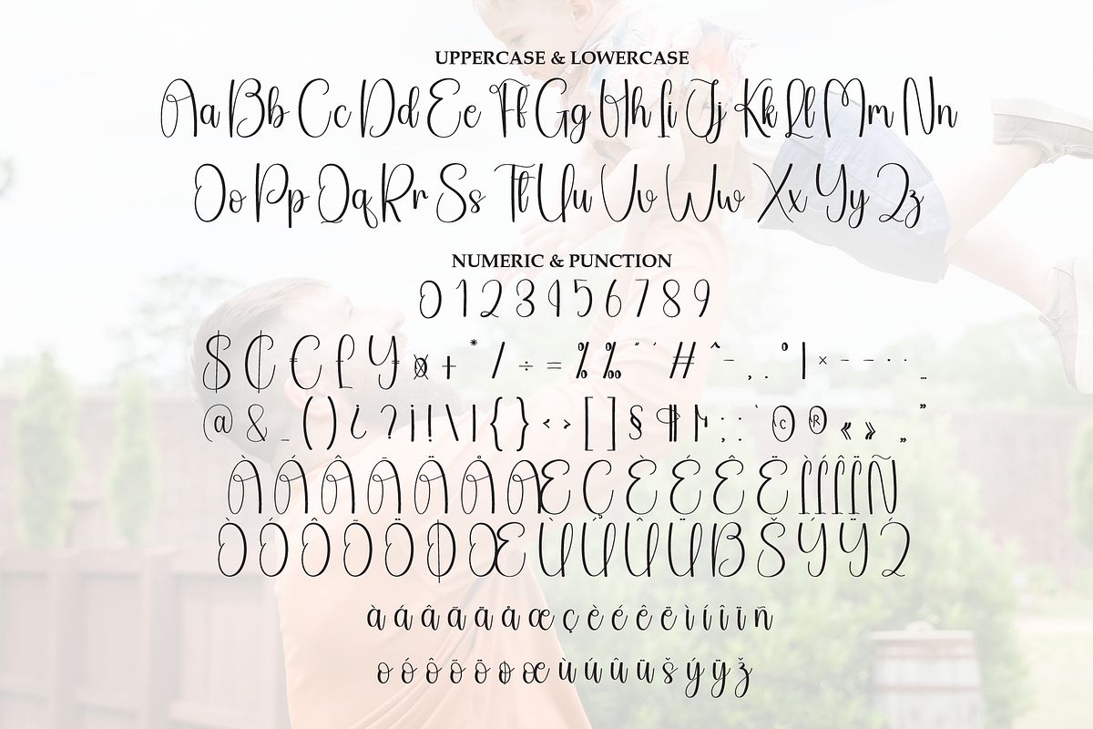 Daddy | Script Font, a Handwritten Font by Scratchones (Photo 7 of 9)