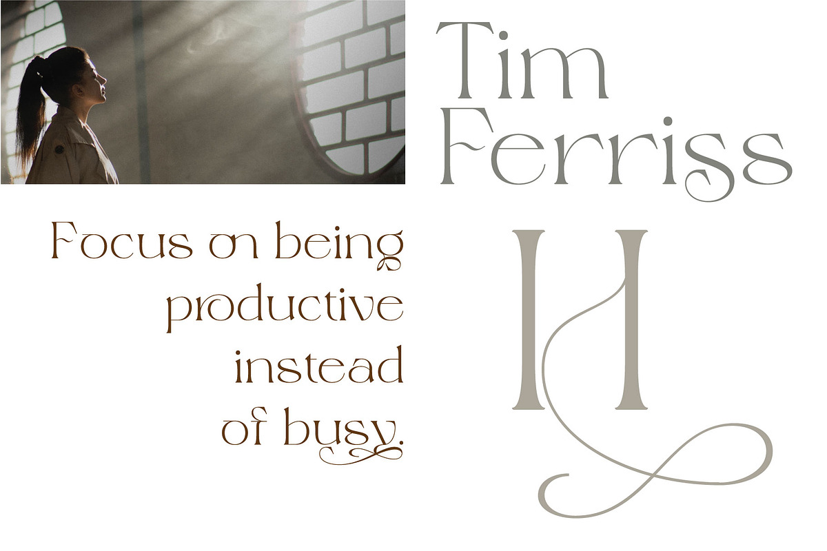 Magero Elegant Serif Font, a Serif Font by AuthenType (Photo 8 of 10)