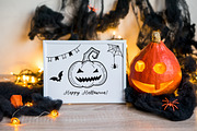 Halloween Procreate Stamps, a Brush Add-On by Dervik Art Store (Thumbnail 6 of 6)