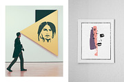 Female faces.T-shirt designs, an Object Graphic by Vera●Suleimanova (Thumbnail 8 of 12)