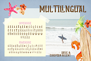 Maoni - Tropical & Hawaiian Font, a Sans Serif Font by Artisan Themes (Thumbnail 8 of 11)