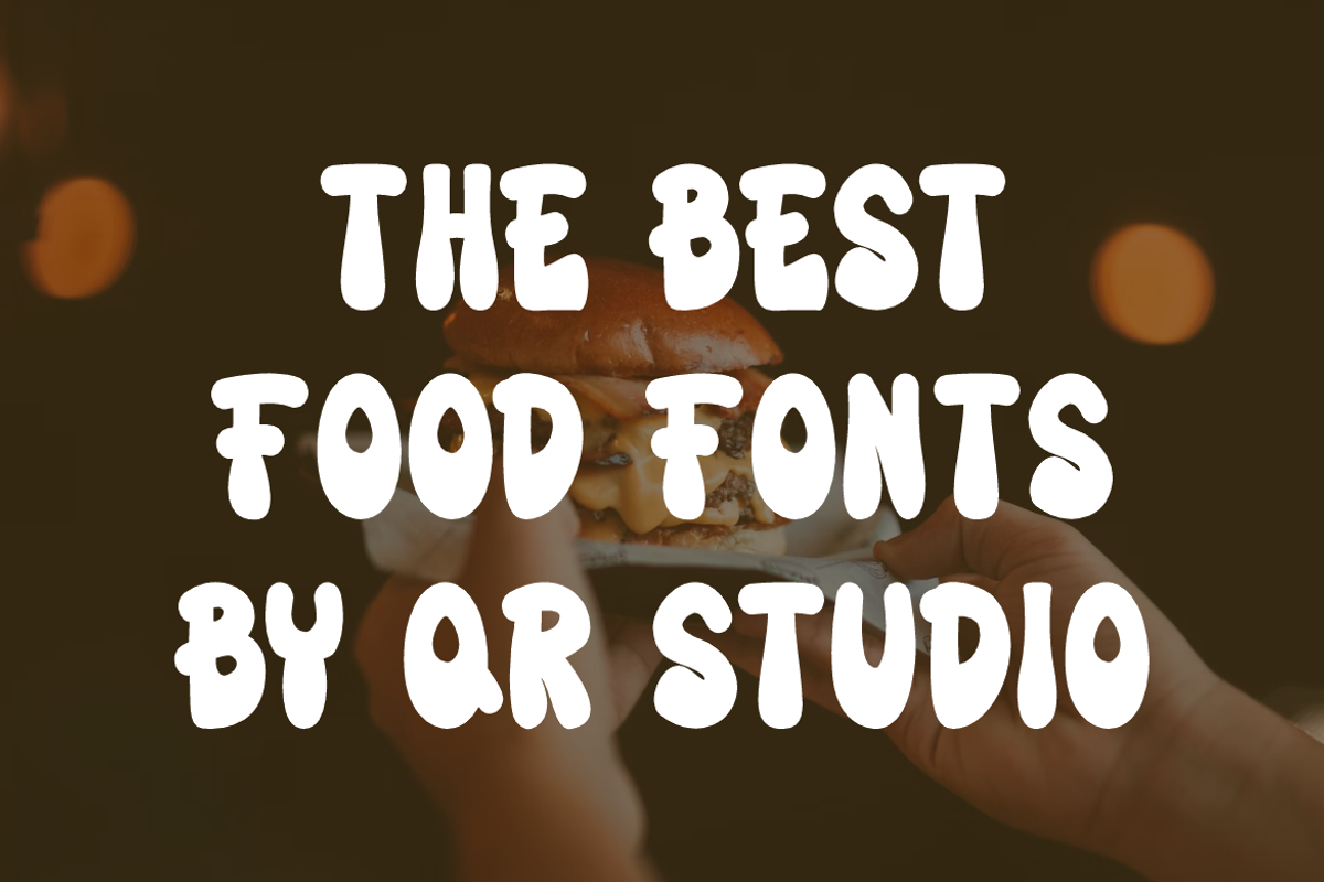 Burger Spooky - Food Font, a Handwritten Font by QR Design Studio (Photo 5 of 9)