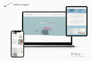 Aronia Squarespace 7.1 Template
