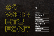 Servo - Bold Sans Serif, a Sans Serif Font by takoliko (Thumbnail 4 of 11)