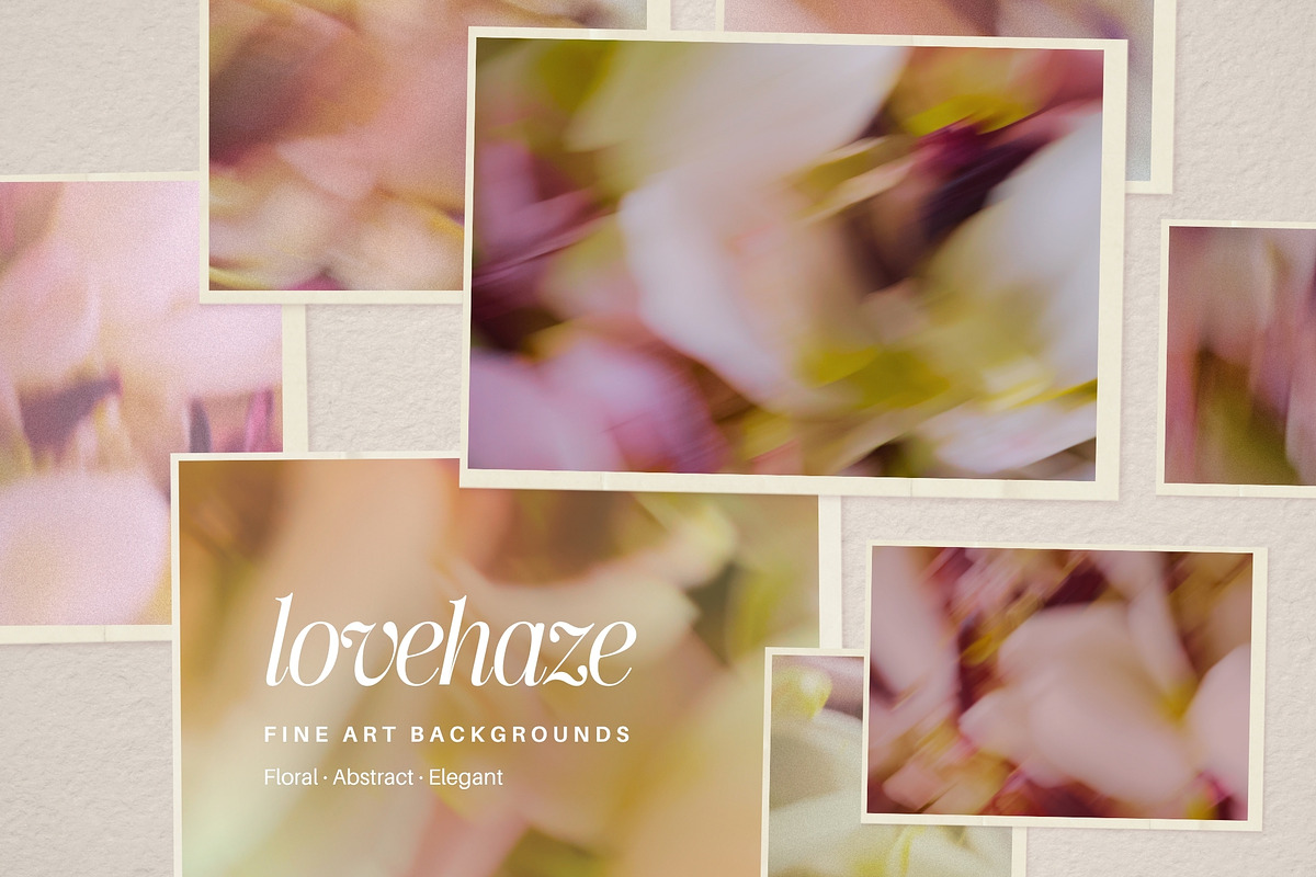 Blur Flower Abstract Backgrounds, a Background Graphic by eclosque (Photo 1 of 27)