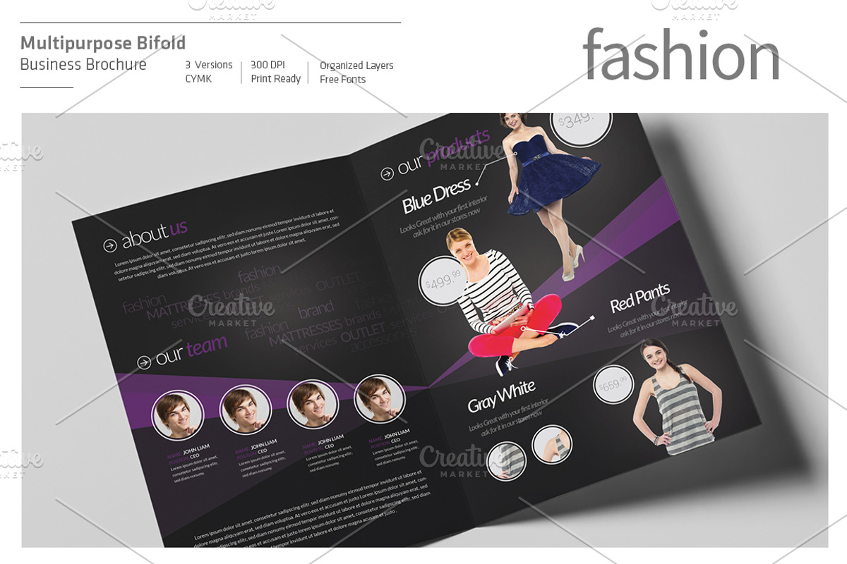 Multipurpose Bifold Brochure, a Brochure Template by Mastergfx (Photo 5 of 8)