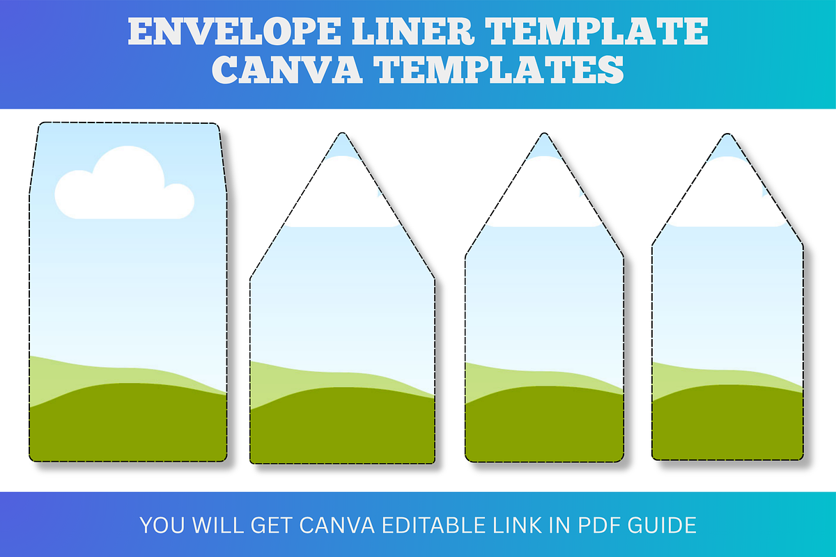 Canva Envelope Liner Template, a Card Template by Snapybiz (Photo 9 of 9)