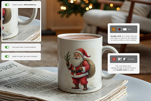 Christmas Mug Mockups