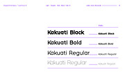 Kakuati Font, a Sans Serif Font by singpentinkhappy (Thumbnail 5 of 14)