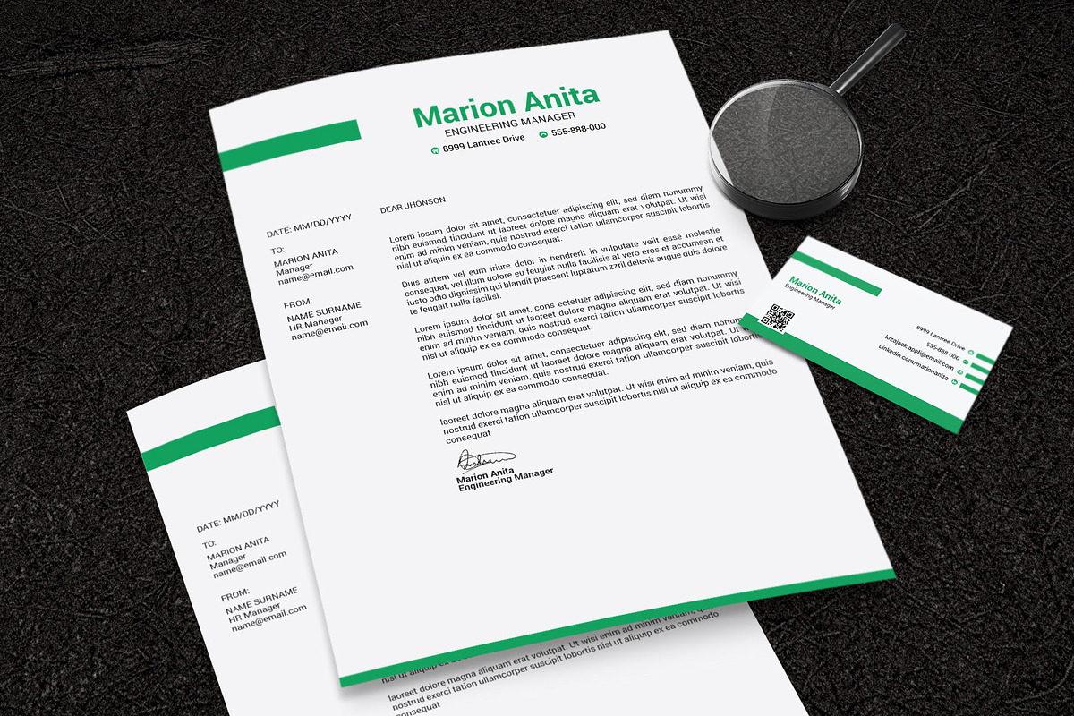 Professional Resume / CV Template, a Resume Template by designvillage (Photo 9 of 11)