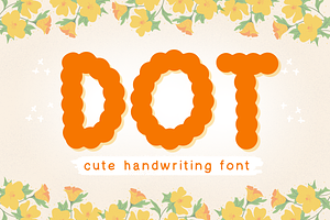 DOT Handwriting Font