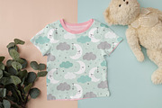 Cloud Seamless Pattern, a Pattern Graphic by Digital Studio (Thumbnail 4 of 7)