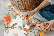 Christmas Watercolor Festive Clipart, an Animal Illustration by January Bloom (Thumbnail 22 of 32)