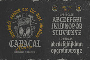 Black Takora Blackletter Font, a Blackletter Font by alit design (Thumbnail 14 of 17)