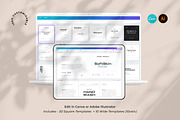 Bespoke & Minimal Labels for CANVA, a Templates & Theme by AndrewPixel (Thumbnail 2 of 12)