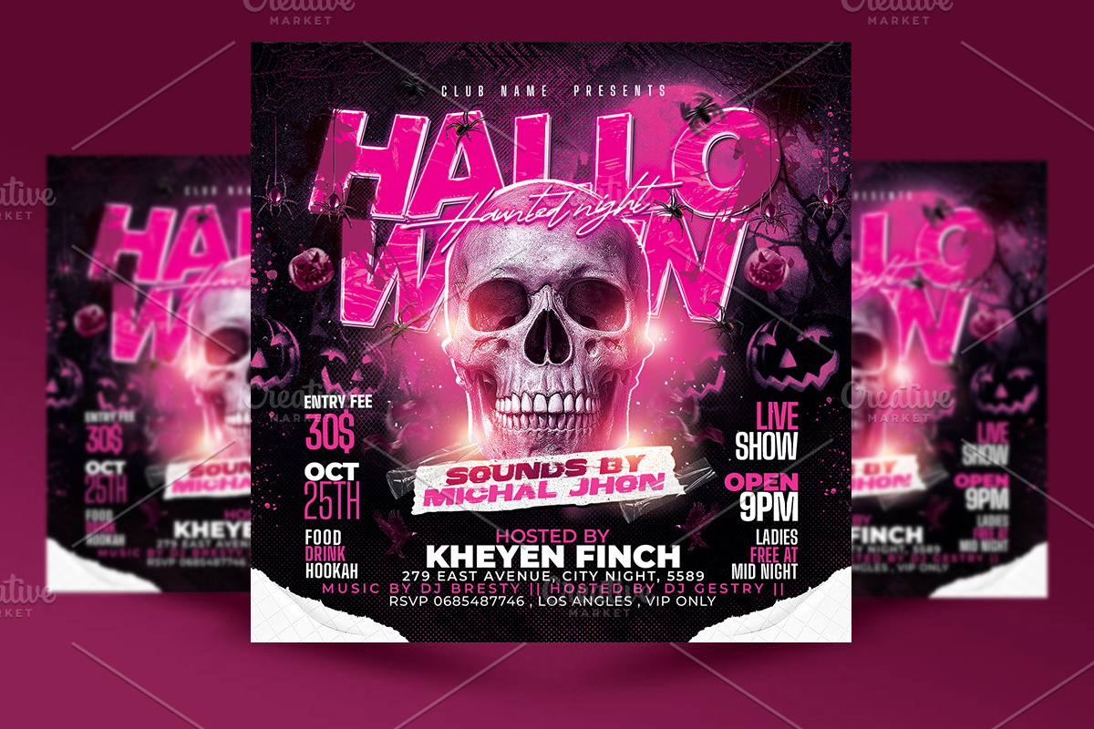 Halloween Flyer, a Flyer Template by RTXdesinger99 (Photo 1 of 3)