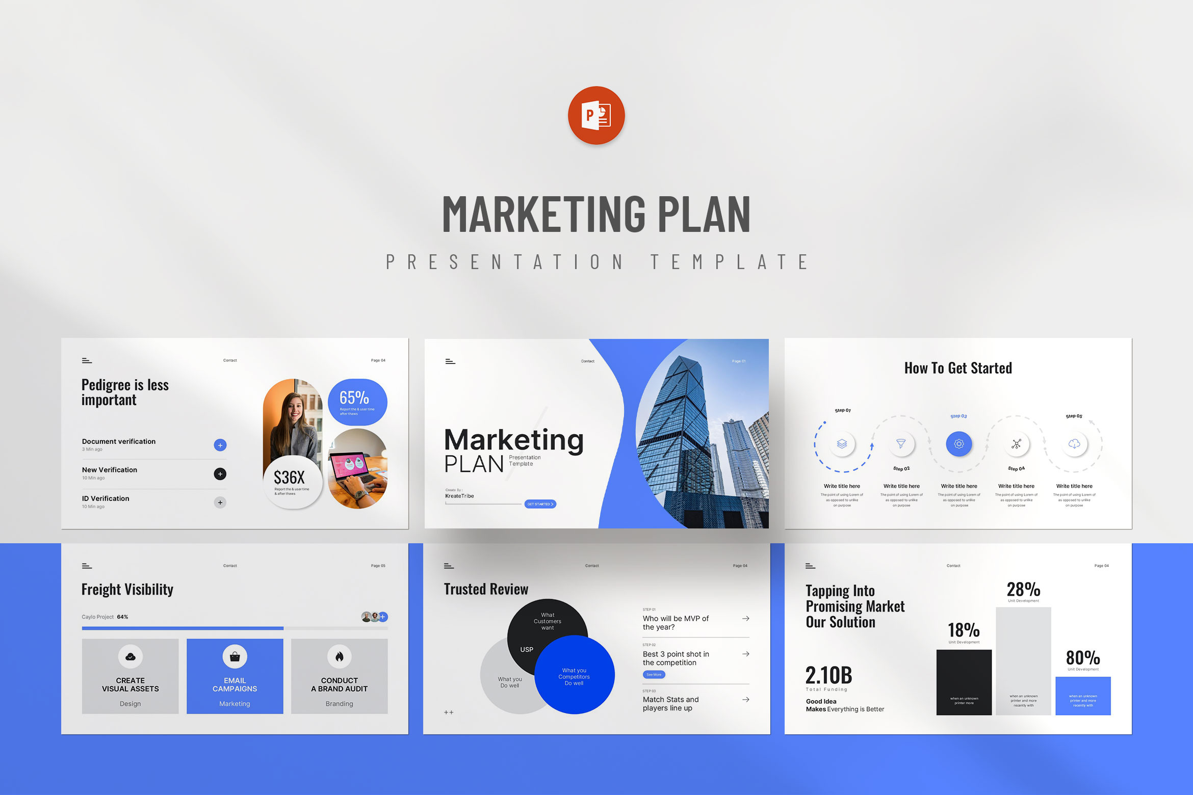 Creative Marketing Plan Presentation, a Presentation Template by ...