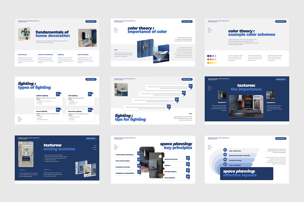 Architech Lookbook Powerpoint, a Presentation Template by TMint Creative (Photo 3 of 6)