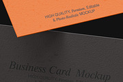 Embossed Business Card Mockup Set, a Product Mockup by Zumrod (Thumbnail 10 of 10)