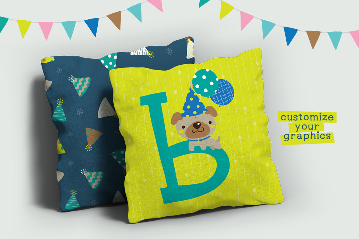 Birthday Buddies Illustration Pack, an Illustration by Quirky Queen Media (Photo 8 of 9)