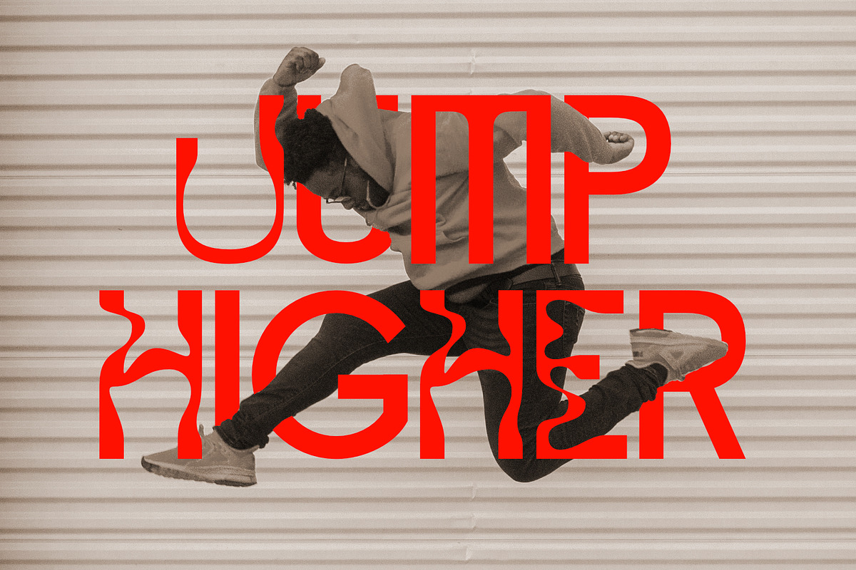 Uniquen - Combination Unique Font, a Sans Serif Font by Khoir (Photo 7 of 9)