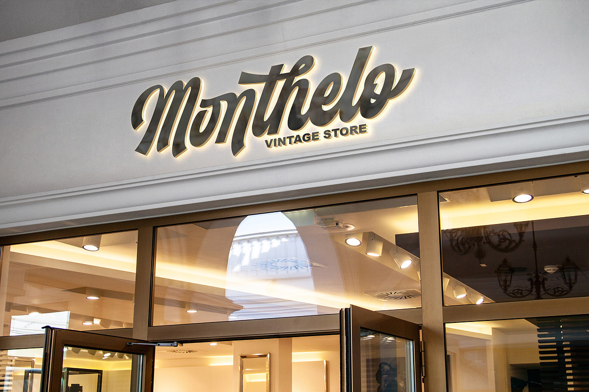 Monthelo Strong Bold Font, a Script Font by Blankids Studio (Photo 9 of 10)