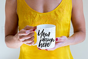 White coffee mug bundle - 8 mockups, a Cups & Container Mockup by Plums Pixel Love (Thumbnail 5 of 9)
