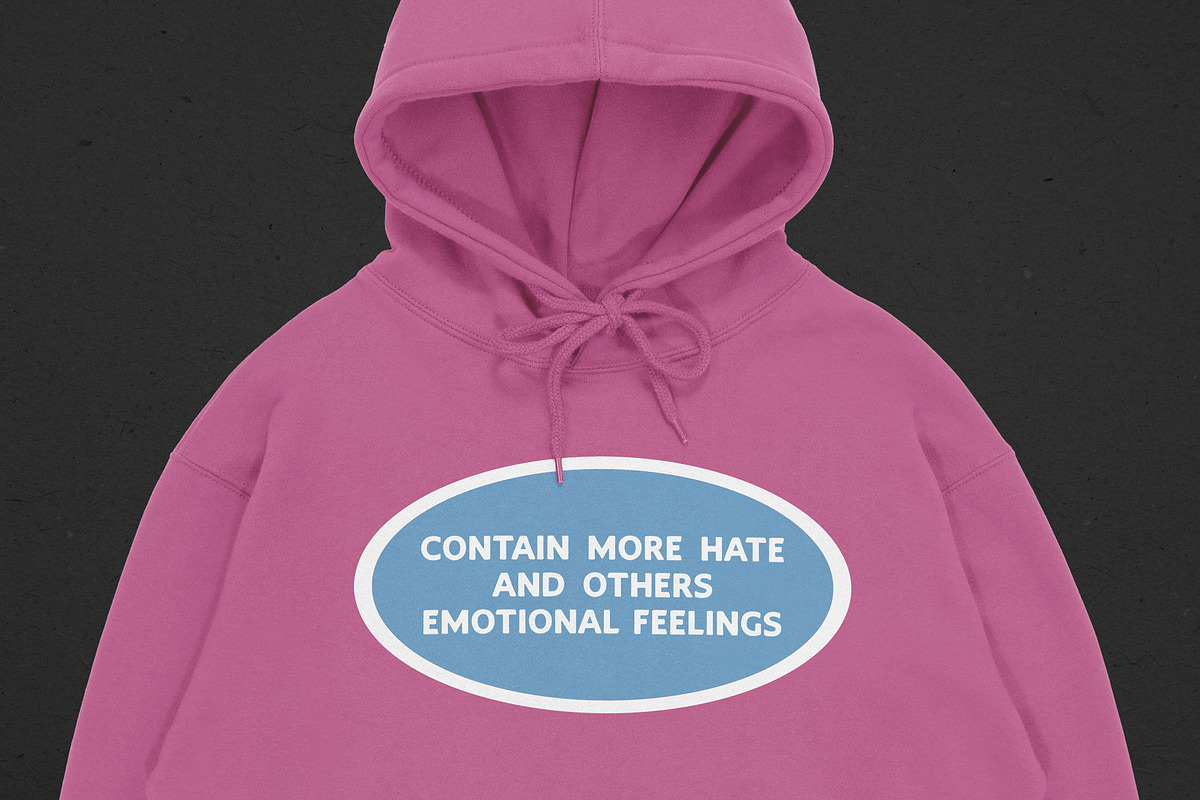 Realistic Boxy Hoodie Mockup, a Hoody Mockup by Uncentrifuged Pressure (Photo 6 of 8)
