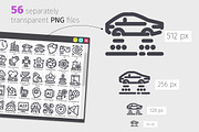 Future Line Icons Set, an Outline Icon by Voysla's Shop (Thumbnail 3 of 4)
