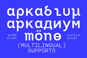 Arcadium Mono - Precision Family, a Sans Serif Font by Jehoo Creative (Thumbnail 11 of 12)