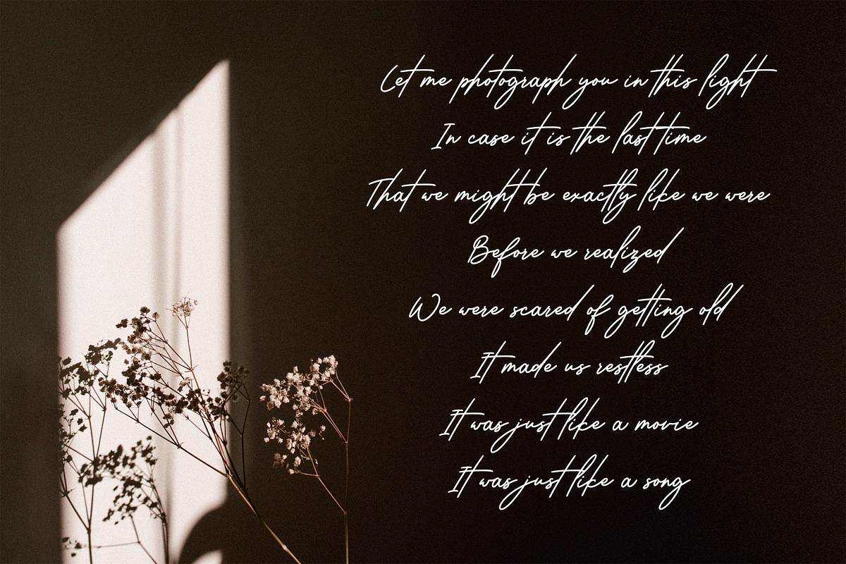 Wantsignature, a Font by Essentials Studio (Photo 4 of 7)