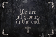 Shadebound - Gothic Brush Typeface, a Blackletter Font by HipFonts (Thumbnail 7 of 9)