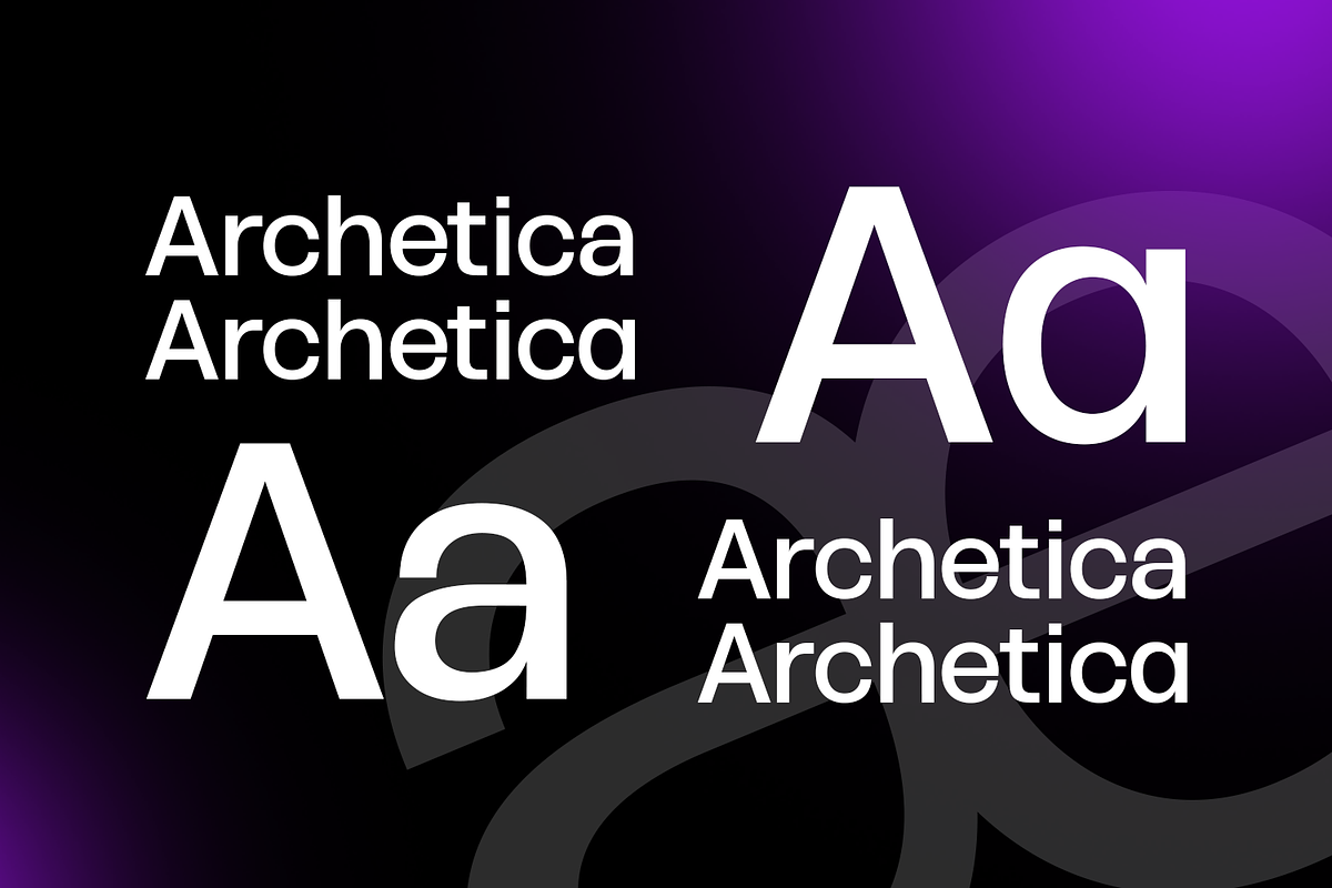 Archetica – Geometric Clean Sans, a Sans Serif Font by Almarkhatype (Photo 4 of 11)