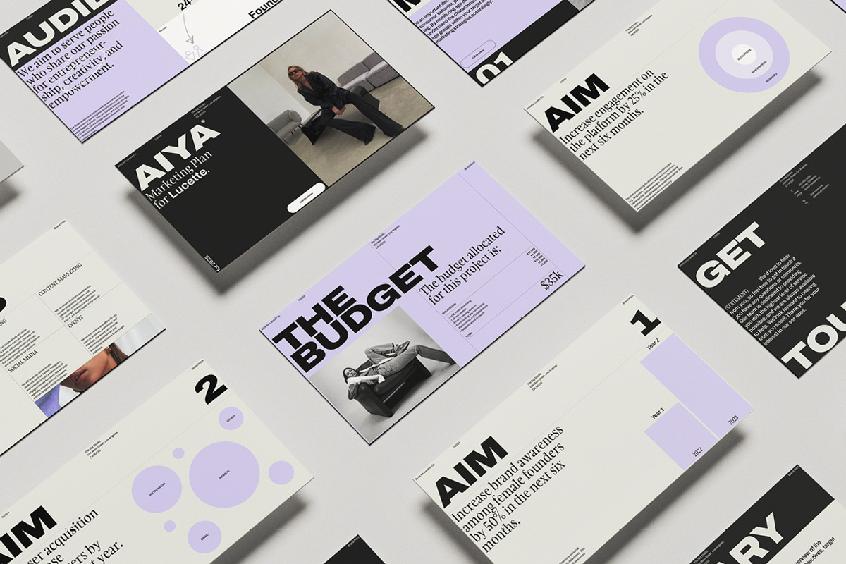 AIYA | Marketing Plan, a Marketing Template by Studio Standard (Photo 2 of 11)