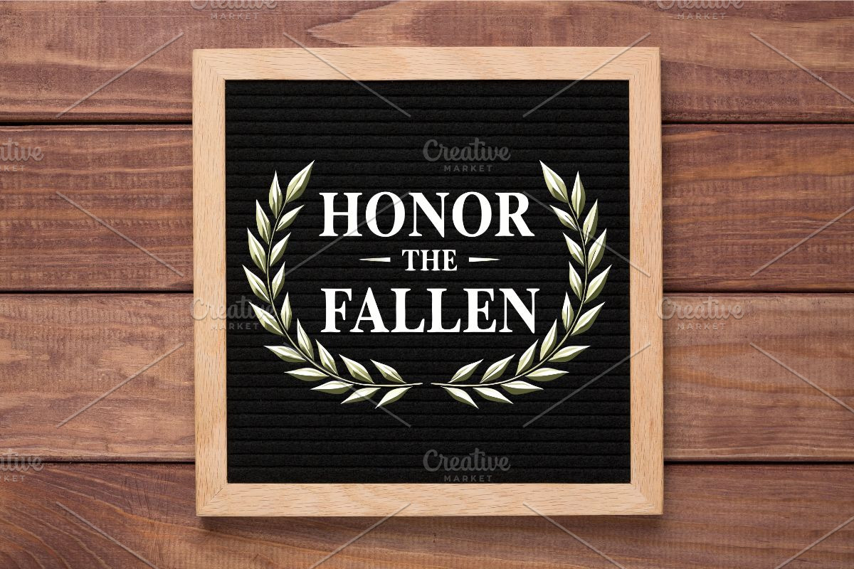 Honor the Fallen – Memorial Day SVG, an Illustration by Awieee1 (Photo 4 of 4)