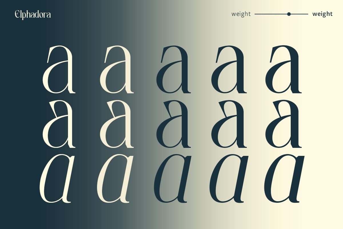Elphadora Display Family, a Serif Font by Skypia (Photo 7 of 15)
